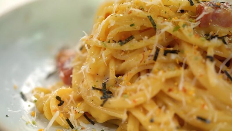 Best Miso Carbonara Pasta Recipe